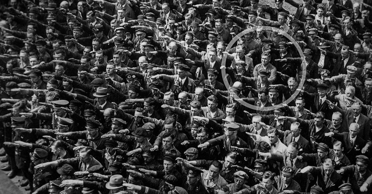 Refuse to salute Hitler